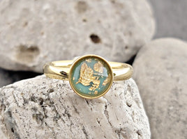 Mint Gold Ring