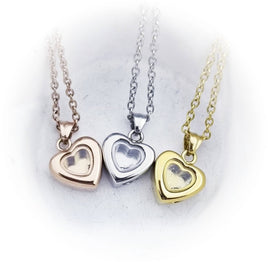 Tiny Heart Cremation Locket