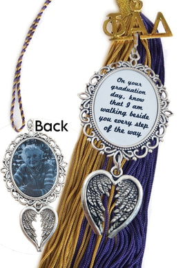 Graduation Memorial Photo Charm for Tassel