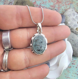 Sterling Silver Cremation Necklace