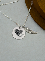 
              Heart Fingerprint Necklace
            