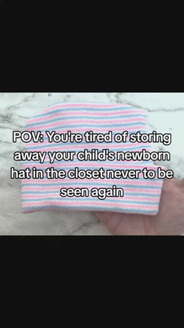 Newborn Hospital Hat Keepsake Ring – Custom Memento Jewelry