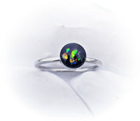 
              Stainless Steel Cremation Ring/6mm stone
            