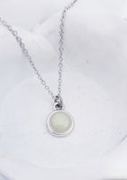 
              Breast Milk Jewelry Dainty Necklace - Breast Milk Necklace - Custom Necklace - Mommy's Milk Jewelry - Glitter - Liquid Gold
            