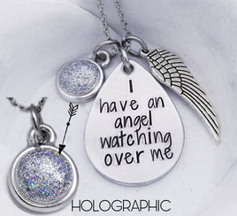 I have an angel Cremation Necklace - Made with Ashes