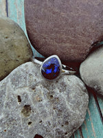 
              Stainless Steel Teardrop Cremation Ring
            