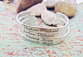 Personalized Cuff Bracelet