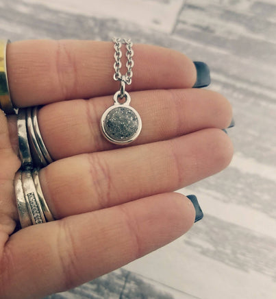 Ashes into Jewellery: Handmade Sterling Silver Memorial Necklace
