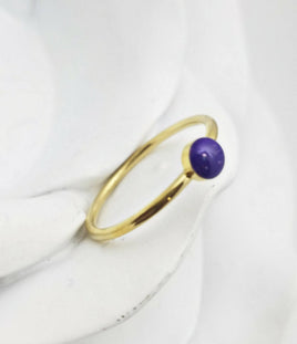 14k Gold Plated 4mm Cremation Ring