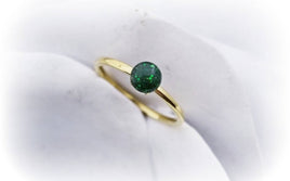 14k Rose Gold or Gold Filled 4mm Cremation Ring