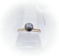 
              Create Your Own Cremation Ring- Choose Your Size/Metal/Stone Color
            