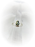 
              Sterling Silver Teardrop Cremation Ring
            