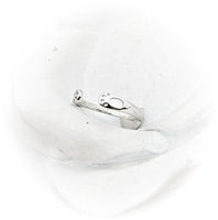 
              Sterling Silver Cat Cremation Ring
            