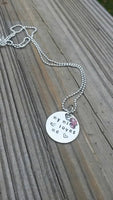 
              My Mimi Nana Loves Me*Personalized with birthstones/words of your choice*Grand daughter
            