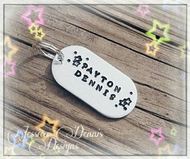 Personalized Bag Tag * Lunchbox name tag * Backpack Clip * Purse Clip * Zipper Pull * Back to School