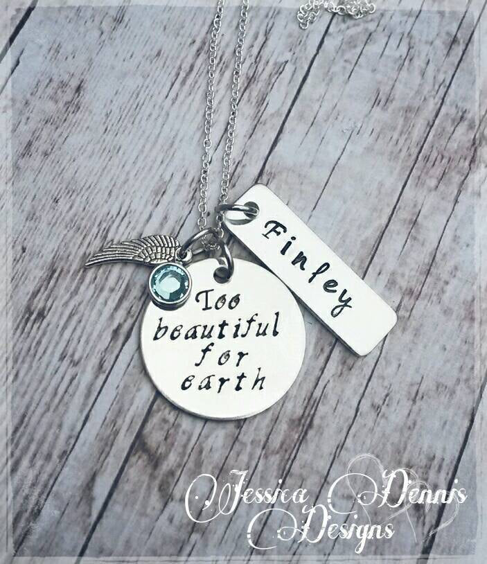 Baby cheap keepsake necklace