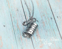 
              Spiral Hand Stamped Quote Necklace * Personalized * Say what you want* Fits up to 40 characters including spaces* Stainless Steel Ball Chain
            