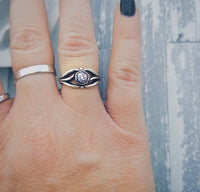 
              Sterling Silver Cremation Ring
            